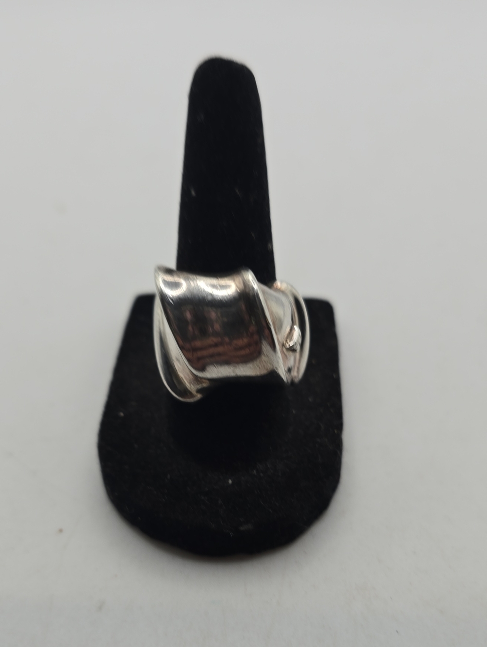 Silpada Vintage Bold Sculptural Sterling Silver Statement Ring